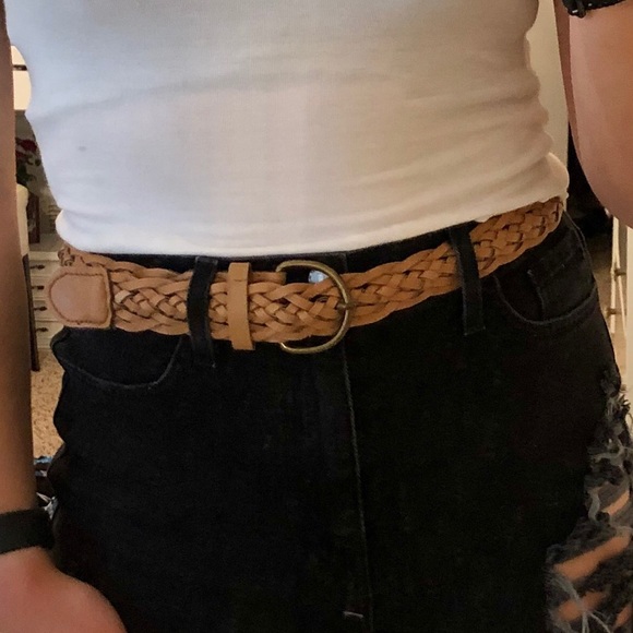 American Eagle Outfitters Accessories - Light Brown Braided Belt